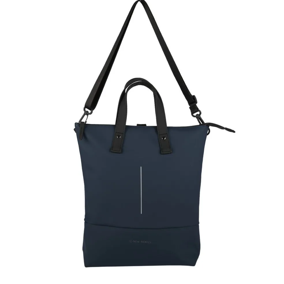 New Rebels Matteo Trenton Navy 18L Rugzak Shopper Waterafstotend
