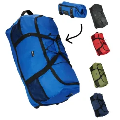 New Rebels Nevada Newark Navy 110L Rollable Trolley Weekendtas Waterafstotend