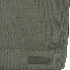 New Rebels New York Ribbi Rolltop Rugzak 17-21L Schooltas & Werktas Ribstof Laptop Rugtas 15.6 inch Sage Green