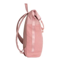 New Rebels New York Ribbi Rolltop Rugzak 17-21L Schooltas & Werktas Ribstof Laptop Rugtas 15.6 inch Old Pink
