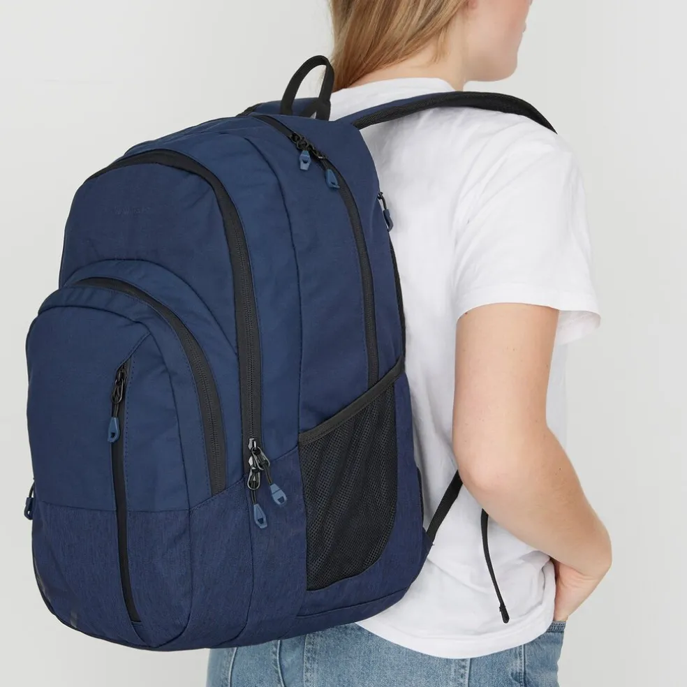 New Rebels Otis - Milcreek Rugtas 25L - Duotone - duurzaam waterafstotend polyester - 15.6" laptop - Navy blauw