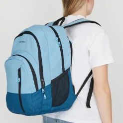 New Rebels Otis - Milcreek Rugtas 25L - Duotone - duurzaam waterafstotend polyester - 15.6" laptop - Zachtblauw