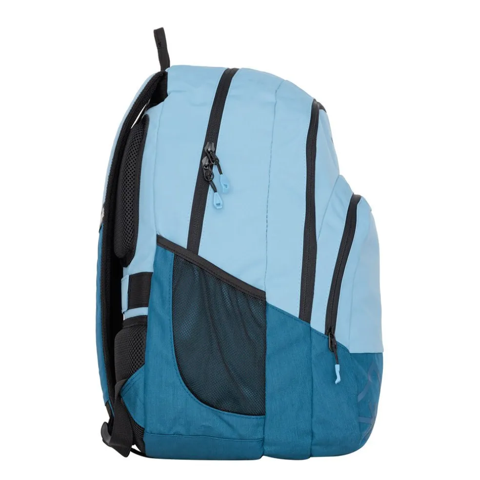 New Rebels Otis - Milcreek Rugtas 25L - Duotone - duurzaam waterafstotend polyester - 15.6" laptop - Zachtblauw