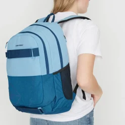 New Rebels Otis - Stanford Rugtas 20L - Duotone - duurzaam waterafstotend polyester - 15.6" laptop - Blauw