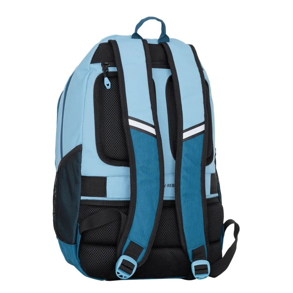 New Rebels Otis - Stanford Rugtas 20L - Duotone - duurzaam waterafstotend polyester - 15.6" laptop - Blauw