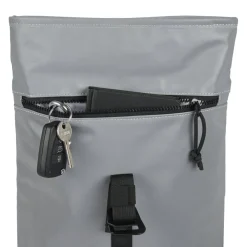 New Rebels Reflect Los Angeles Zilver 7L Rolltop Rugzak Waterafstotend