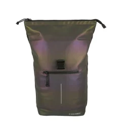 New Rebels Reflect New York Two Tone 21L Rolltop Rugzak Waterafstotend Laptop 15.6