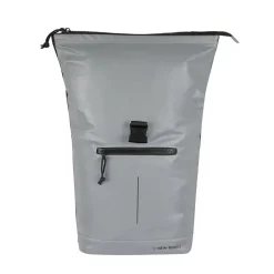 New Rebels Reflect New York Zilver 21L Rolltop Rugzak Waterafstotend Laptop 15.6