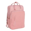 New Rebels Ribbi Milwaukee – Laptoptas Schooltas Werktas 15.6 inch Laptopvak Rugzak Rib Fabric 18L Old Pink