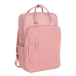 New Rebels Ribbi Milwaukee – Laptoptas Schooltas Werktas 15.6 inch Laptopvak Rugzak Rib Fabric 18L Old Pink
