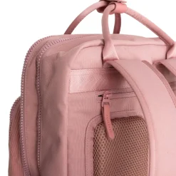 New Rebels Ribbi Milwaukee – Laptoptas Schooltas Werktas 15.6 inch Laptopvak Rugzak Rib Fabric 18L Old Pink
