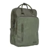 New Rebels Ribbi Milwaukee – Laptoptas Schooltas Werktas 15.6 inch Laptopvak Rugzak Rib Fabric 18L Sage Green
