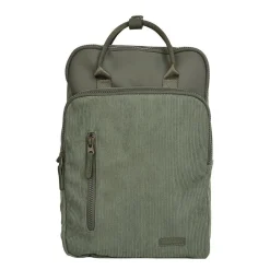 New Rebels Ribbi Milwaukee – Laptoptas Schooltas Werktas 15.6 inch Laptopvak Rugzak Rib Fabric 18L Sage Green
