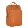 New Rebels Ribbi Milwaukee – Laptoptas Schooltas Werktas 15.6 inch Laptopvak Rugzak Rib Fabric 18L Coffee Brown