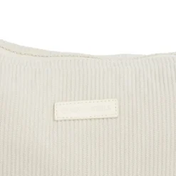 New Rebels Ribbi Rose Schoudertas 6.1L Ribstof Polyester – Comfortabele dagelijkse crossbody - Beige