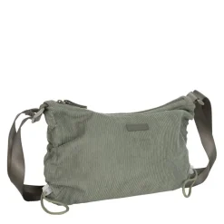 New Rebels Ribbi Rose Schoudertas 6.1L Ribstof Polyester – Comfortabele dagelijkse crossbody - Sage Green