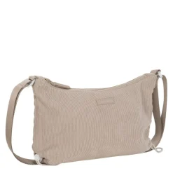 New Rebels Ribbi Rose Schoudertas 6.1L Ribstof Polyester – Comfortabele dagelijkse crossbody - Taupe
