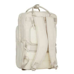 New Rebels Trondheim Rugzak – Laptop Rugtas 15,6 inch – Schooltas & Werktas – Waterafstotend – 18L – Nylon/PU – Beige