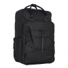 New Rebels Trondheim Rugzak – Laptop Rugtas 15,6 inch – Schooltas & Werktas – Waterafstotend – 18L – Nylon/PU – Zwart