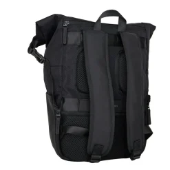 New Rebels Trondheim Windsor Rolltop Rugzak Zwart