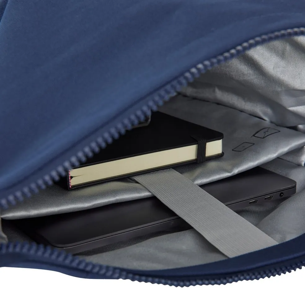 New Rebels Valor New York Navy blauw 21L Rugtas Rolltop Waterafstotend Laptop 15.6"