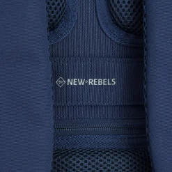New Rebels Valor New York Navy blauw 21L Rugtas Rolltop Waterafstotend Laptop 15.6