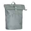 New Rebels Valor New York salie green 21L Rugzak Rolltop Waterafstotend Laptop 15.6 inch
