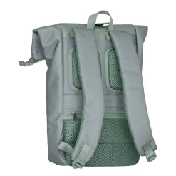 New Rebels Valor New York salie green 21L Rugzak Rolltop Waterafstotend Laptop 15.6 inch