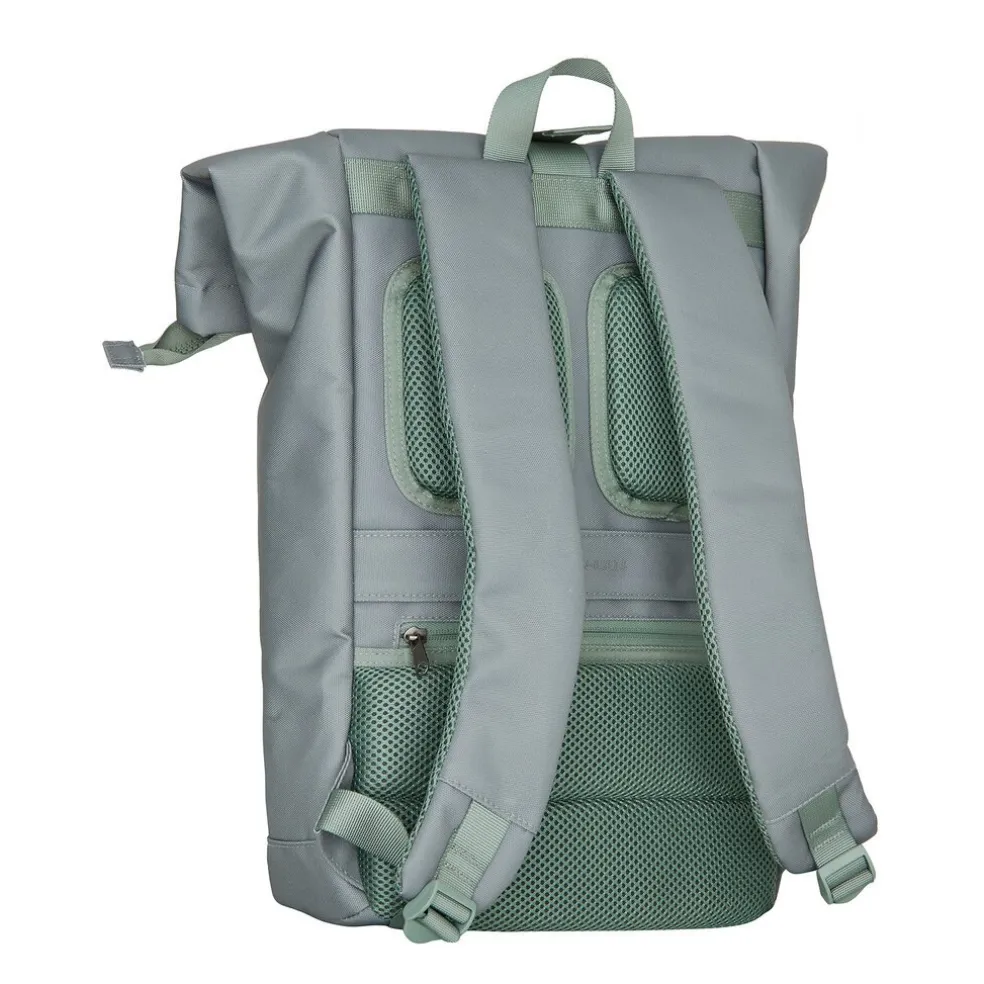 New Rebels Valor New York salie green 21L Rugzak Rolltop Waterafstotend Laptop 15.6 inch