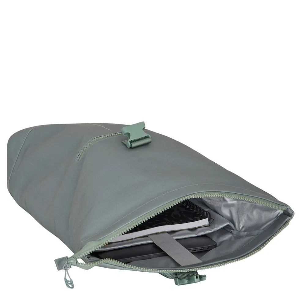 New Rebels Valor New York salie green 21L Rugzak Rolltop Waterafstotend Laptop 15.6 inch