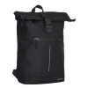New Rebels Valor New York Zwart 21L Rugtas Rolltop Waterafstotend Laptop 15.6"