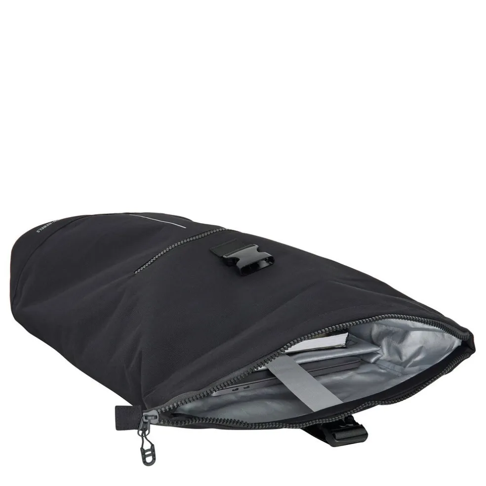 New Rebels Valor New York Zwart 21L Rugtas Rolltop Waterafstotend Laptop 15.6"