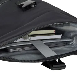 New Rebels Valor New York Zwart 21L Rugtas Rolltop Waterafstotend Laptop 15.6