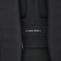 New Rebels Valor New York Zwart 21L Rugtas Rolltop Waterafstotend Laptop 15.6