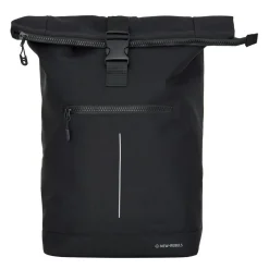 New Rebels Valor New York Zwart 21L Rugtas Rolltop Waterafstotend Laptop 15.6