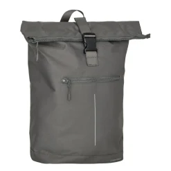 New Rebels Valor New York antracietgrijs 21L Rugzak Rolltop Waterafstotend Laptop 15,6 inch