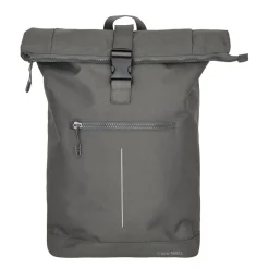 New Rebels Valor New York antracietgrijs 21L Rugzak Rolltop Waterafstotend Laptop 15,6 inch