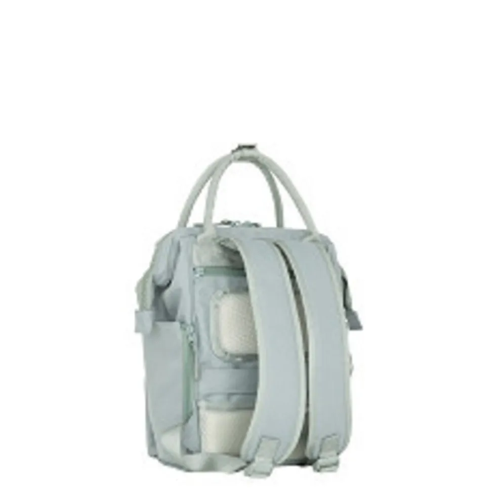 New Rebels Valor Weverly School / Werktas Rugzak - 9,5L – Stevig 900D Polyester - 4 Compartimenten Laptopvak 14” - Waterafstotend Sage Green