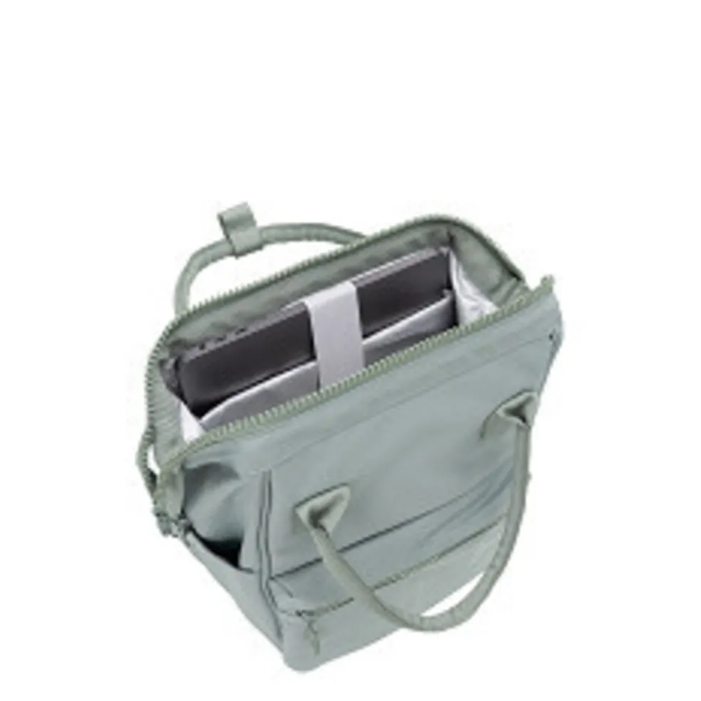 New Rebels Valor Weverly School / Werktas Rugzak - 9,5L – Stevig 900D Polyester - 4 Compartimenten Laptopvak 14” - Waterafstotend Sage Green