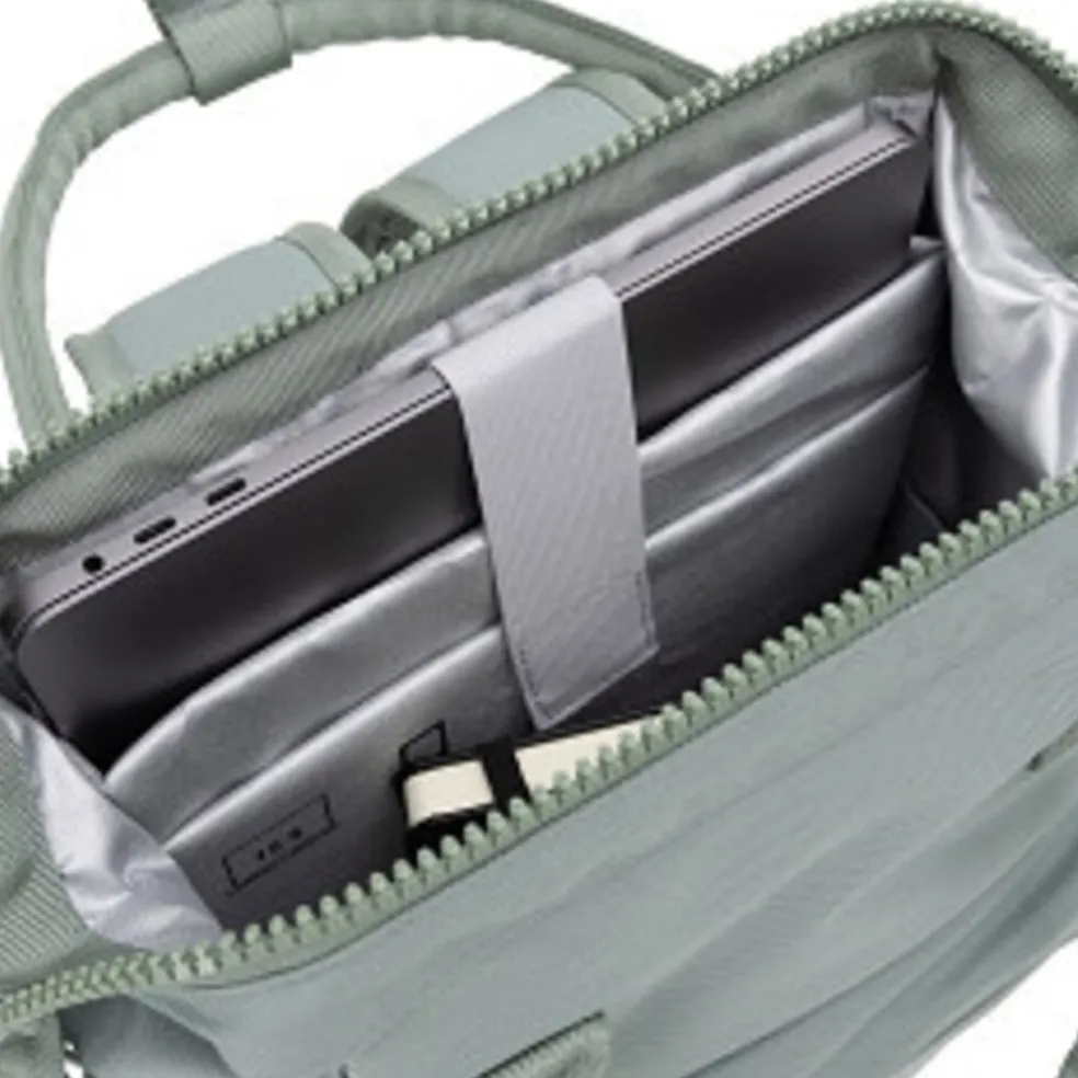 New Rebels Valor Weverly School / Werktas Rugzak - 9,5L – Stevig 900D Polyester - 4 Compartimenten Laptopvak 14” - Waterafstotend Sage Green