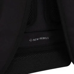 New Rebels Valor Weverly School / Werktas Rugzak - 9,5L Stevig 900D Polyester 4 Compartimenten Laptopvak 14” Waterafstotend Black Stone
