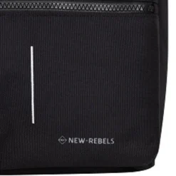 New Rebels Valor Weverly School / Werktas Rugzak - 9,5L Stevig 900D Polyester 4 Compartimenten Laptopvak 14” Waterafstotend Black Stone