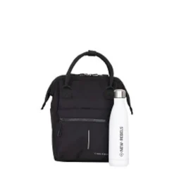 New Rebels Valor Weverly School / Werktas Rugzak - 9,5L Stevig 900D Polyester 4 Compartimenten Laptopvak 14” Waterafstotend Black Stone