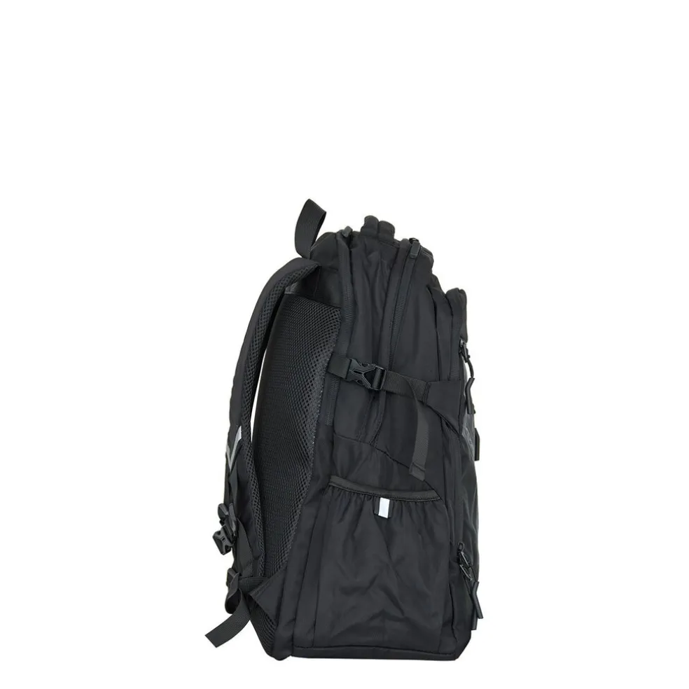 New Rebels Vince Baldwin Zwart 33L Rugtas Waterafstotend Laptop 15.6"