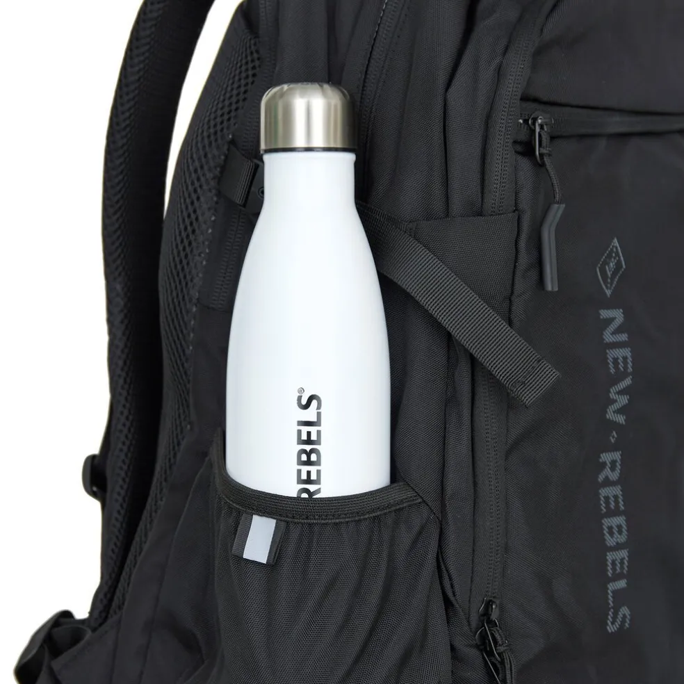 New Rebels Vince Baldwin Zwart 33L Rugtas Waterafstotend Laptop 15.6"