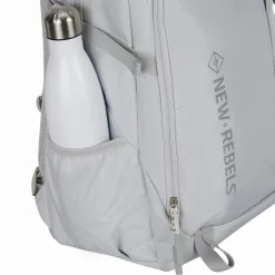 New Rebels Vince Gilbert Lichtgrijs 27L Rugtas Waterafstotend Laptop 15.6