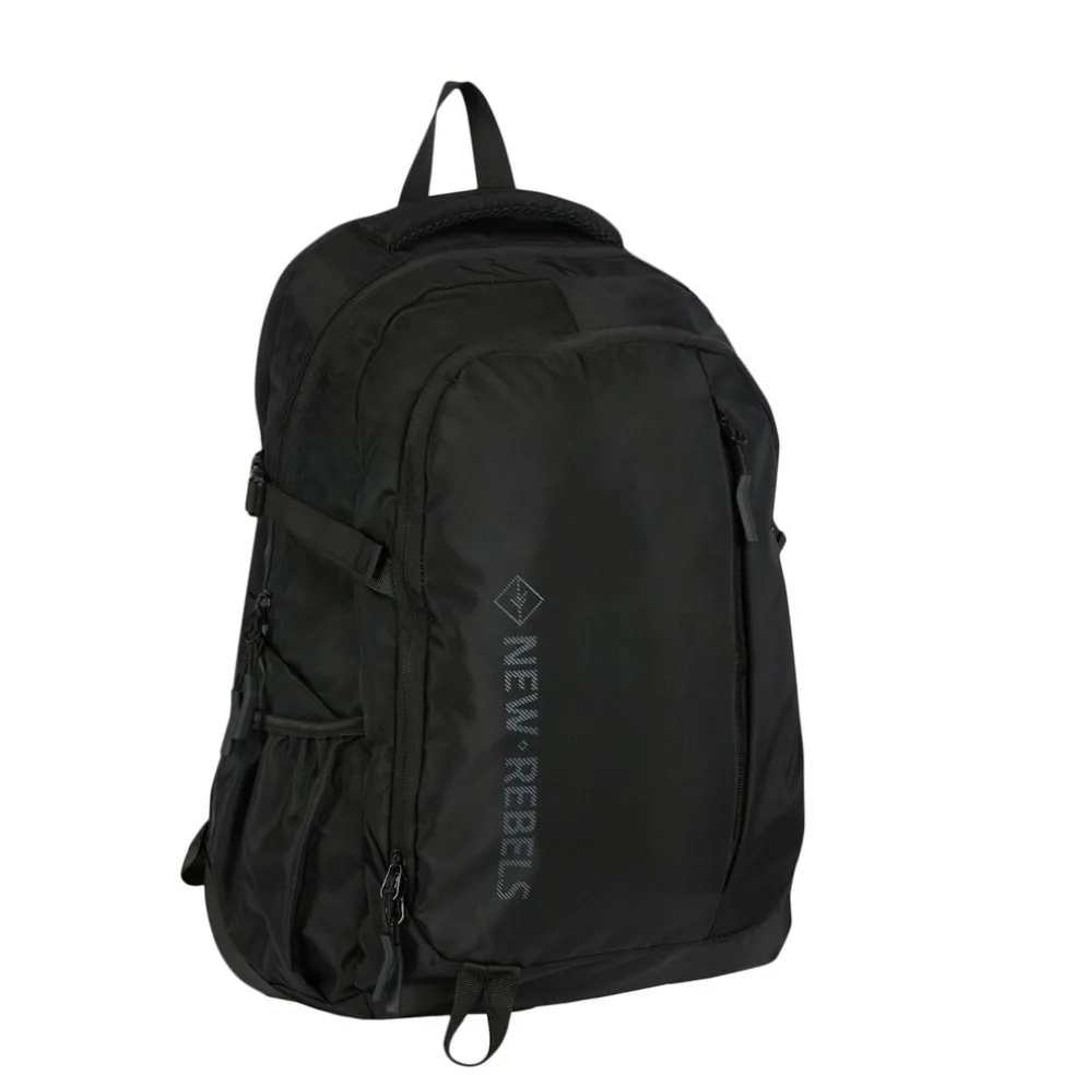 New Rebels Vince Gilbert Zwart 27L Rugtas Waterafstotend Laptop 15.6"