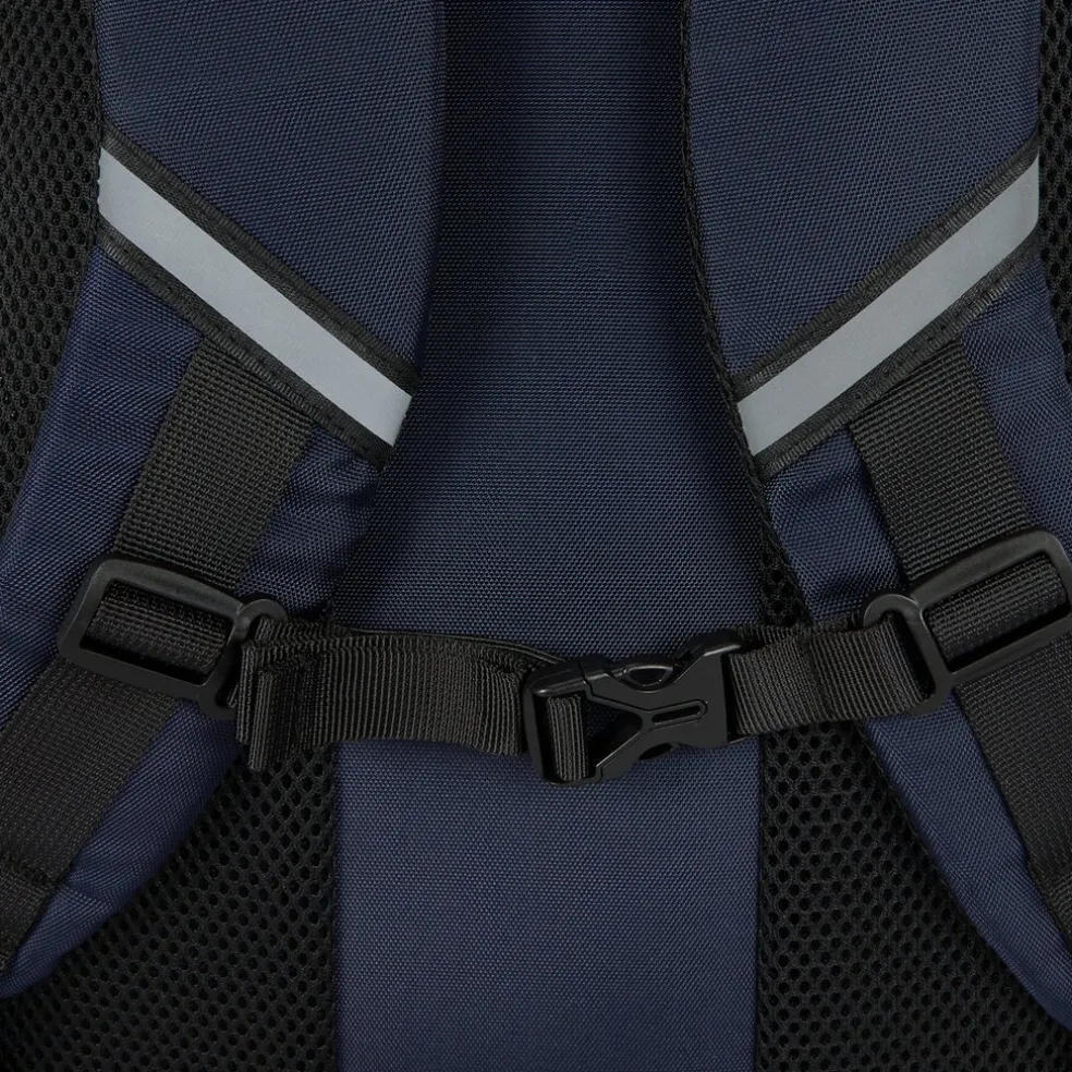 New Rebels Vince Gilbert Navy Blauw 27L Rugtas Waterafstotend Laptop 15.6"