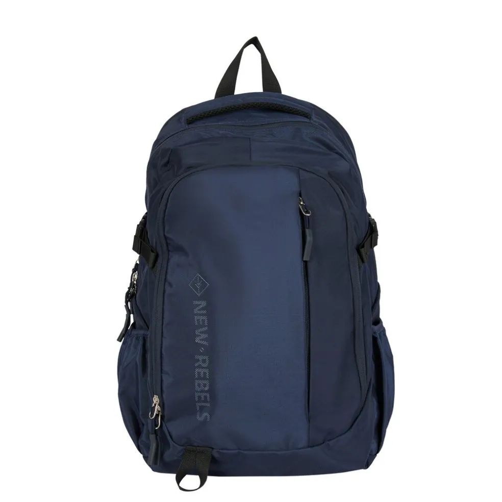 New Rebels Vince Gilbert Navy Blauw 27L Rugtas Waterafstotend Laptop 15.6"