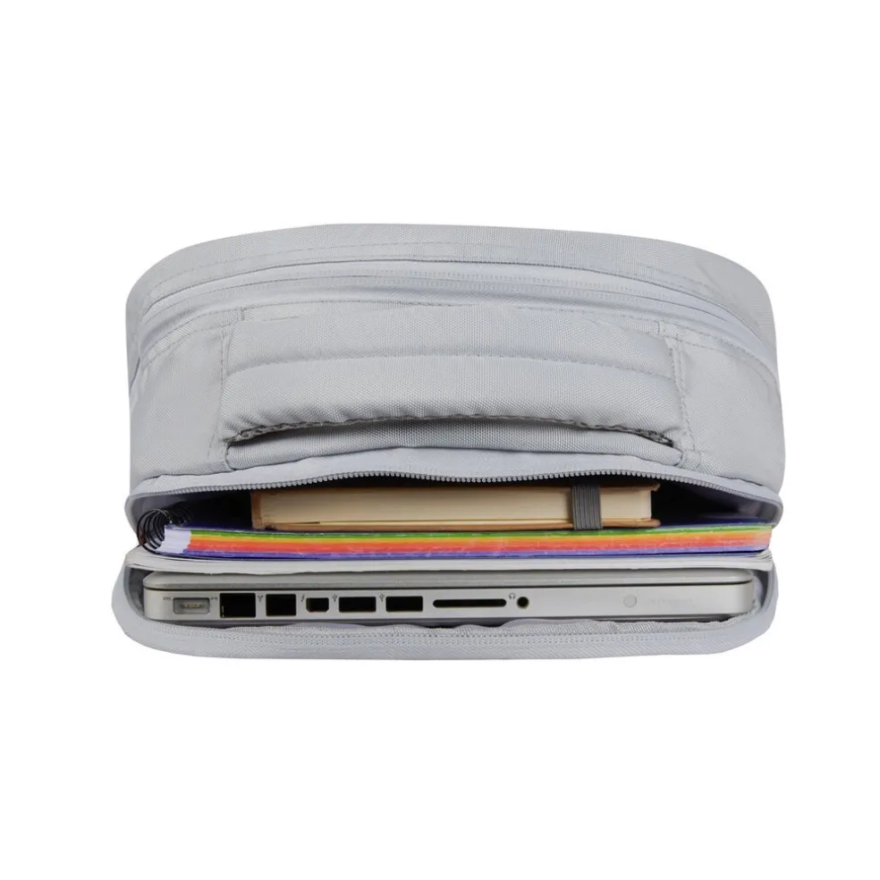 New Rebels Vince Leander Lichtgrijs 27L Rugtas Waterafstotend Laptop 14"